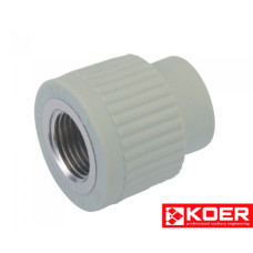 Муфта PPR 20-1/2" ВР KOER